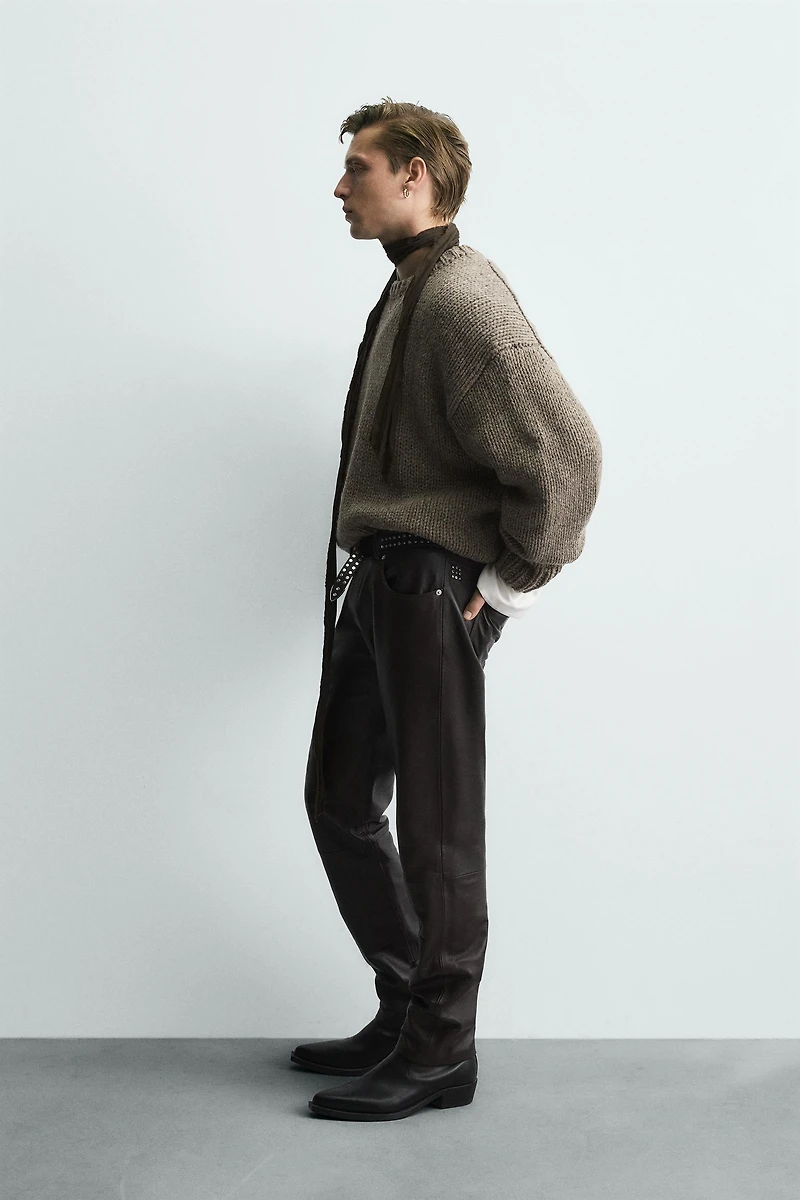 STRUCTURED JUMPER WITH WOOL