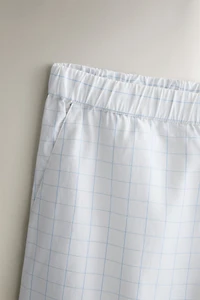 CHECKED PANTS