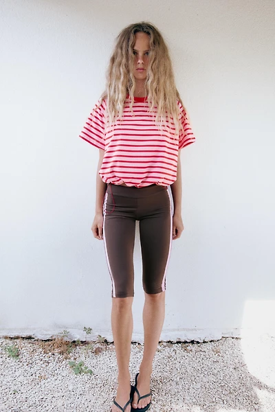 CAPRI LEGGINGS WITH SIDE BANDS