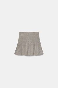 KNIT MINI SKIRT