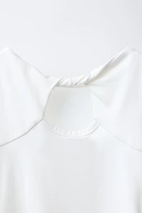 POLYAMIDE KNOTTED CUT OUT BODYSUIT
