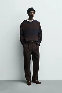 STRIPED JACQUARD JUMPER