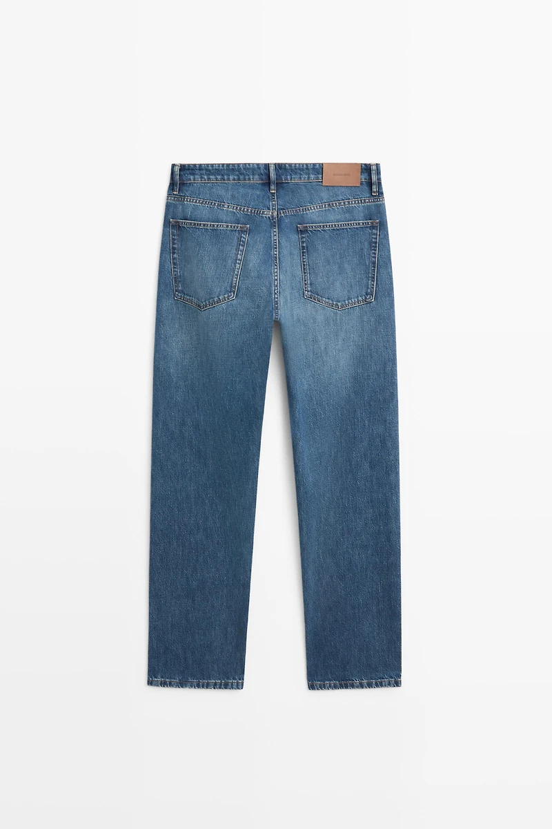 Slim fit cropped jeans