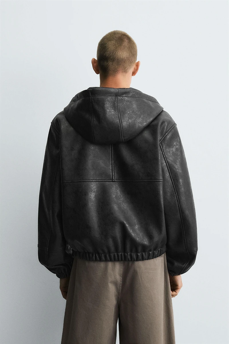 BLOUSON AVEC CAPUCHE