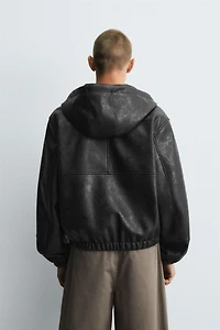 BLOUSON AVEC CAPUCHE