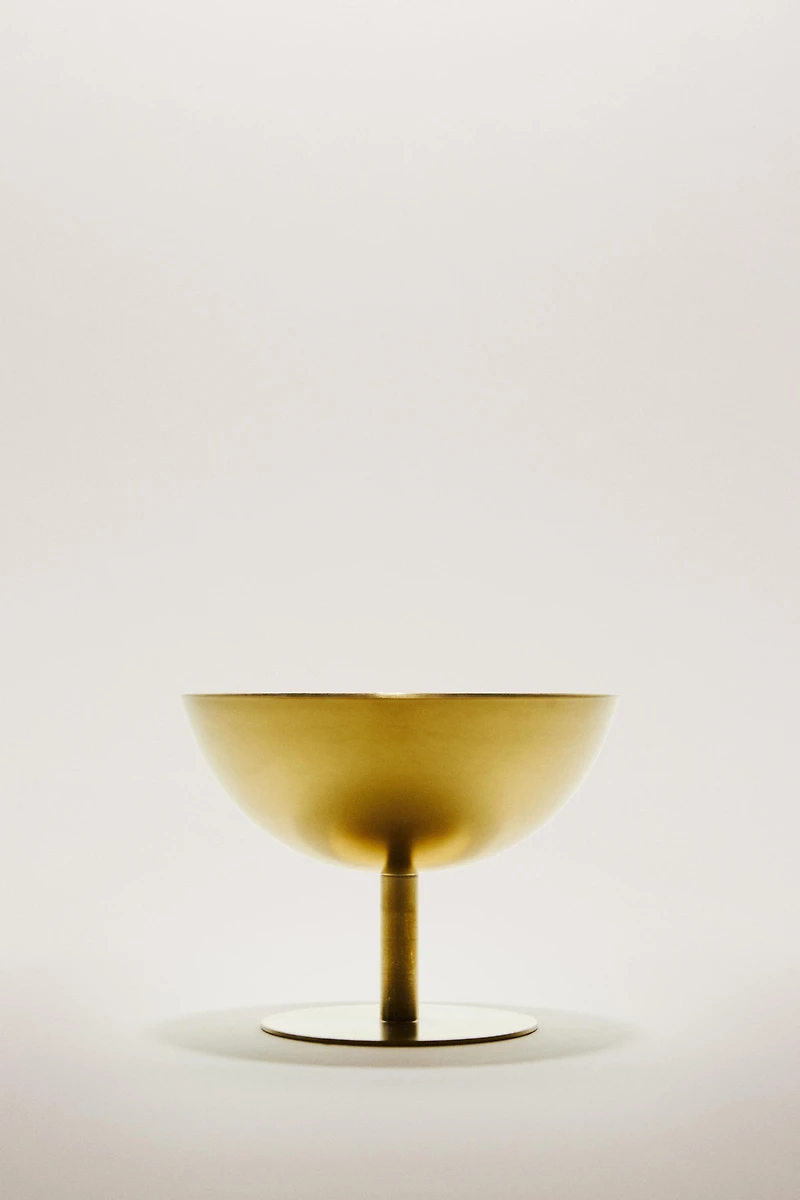 LOW GOLD METAL CUP