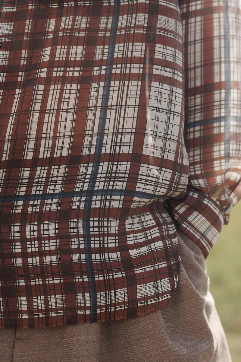 FLUID PLAID SHIRT LIMITED EDITION