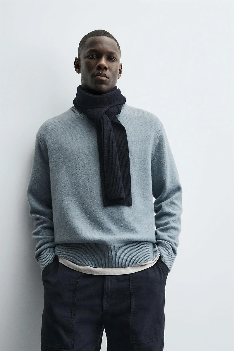 REGULAR FIT WOOL BLEND JUMPER