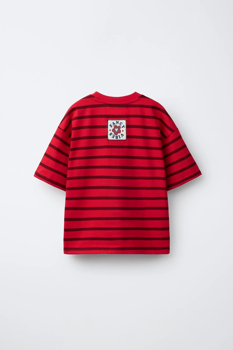 HEAVYWEIGHT STRIPE T-SHIRT