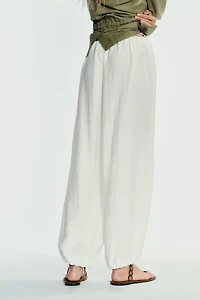PANTALON FLUIDE BOUFFANT