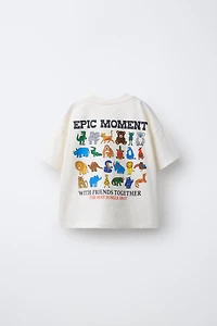 ZOO ANIMAL PRINT T-SHIRT