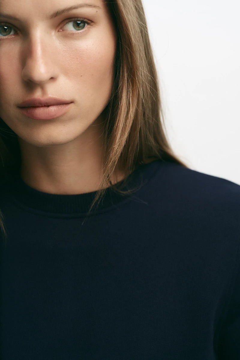 SWEAT BASIQUE EN COTON