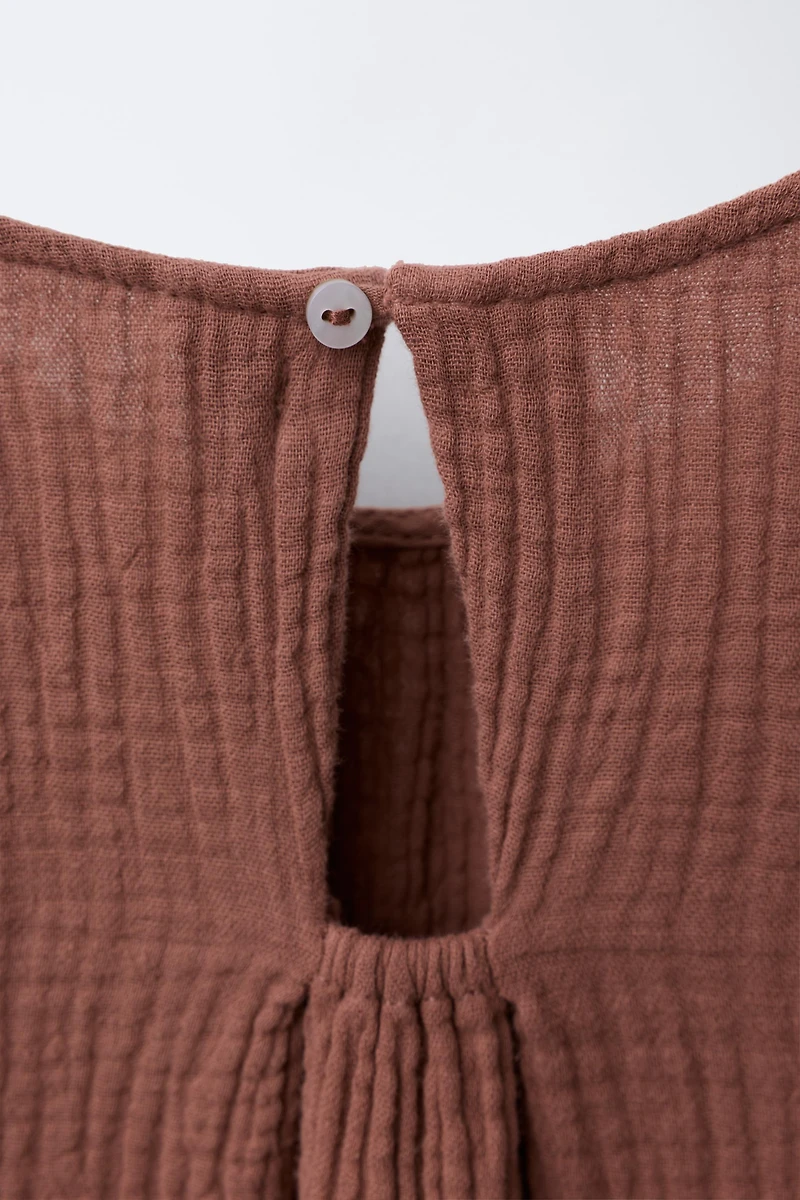 ROBE GAZE DE COTON