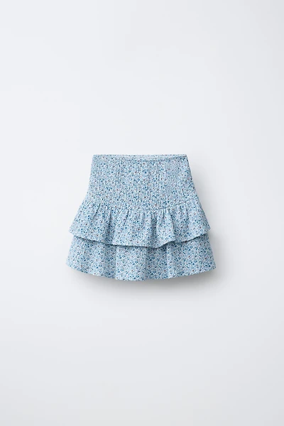FLORAL SKORT