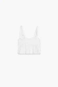 Z1975 DENIM STRAPPY TOP