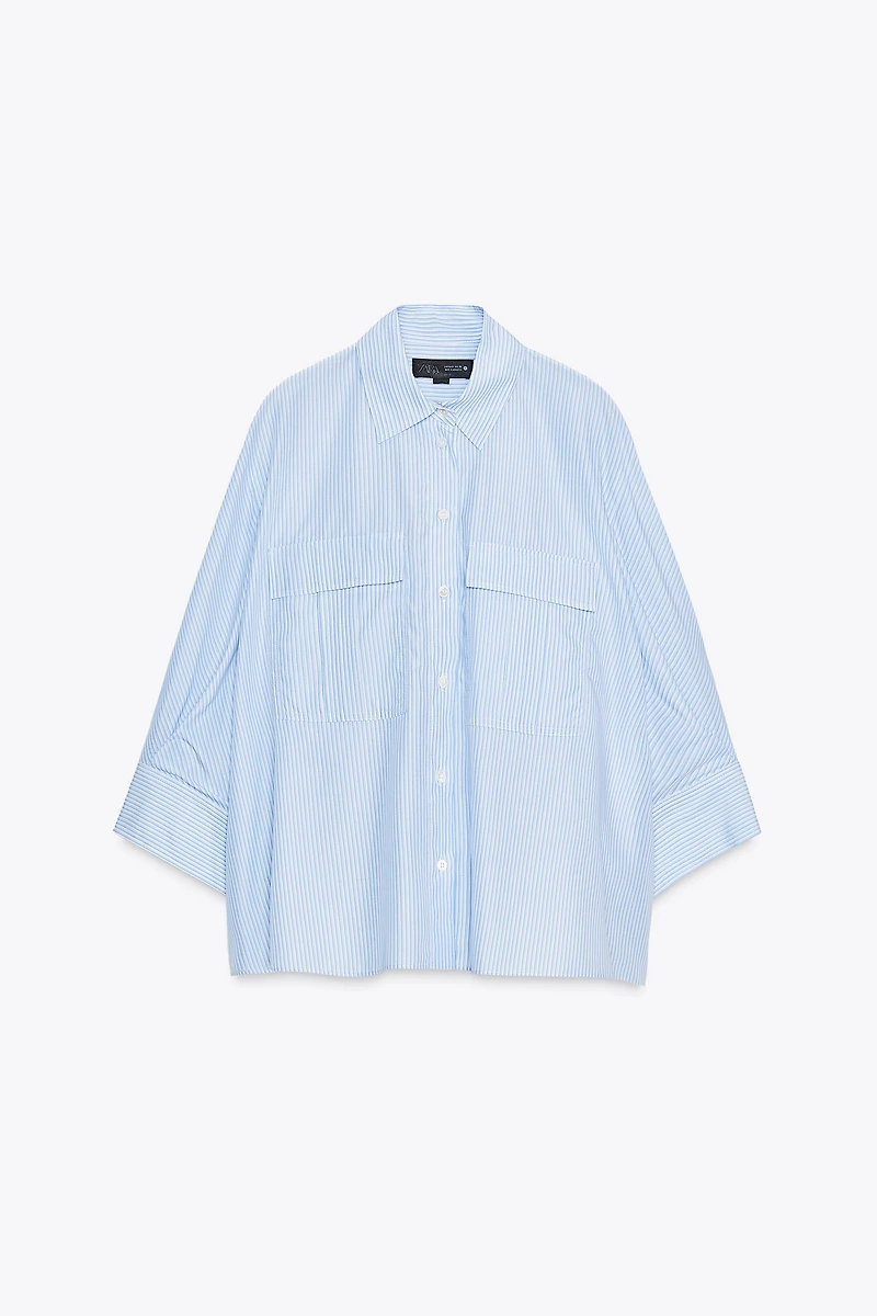 ZW COLLECTION STRIPED SHIRT