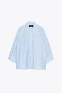 ZW COLLECTION STRIPED SHIRT