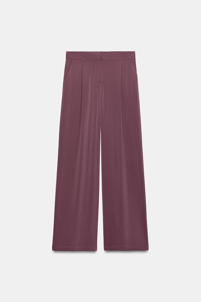 WIDE-LEG FLUID TROUSERS