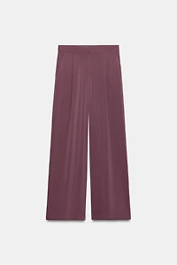 WIDE-LEG FLUID TROUSERS