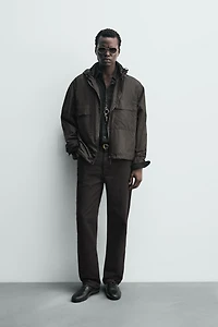 BLOUSON TECHNIQUE À CAPUCHE