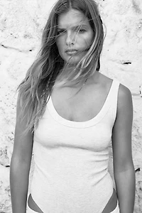 RIBBED BODYSUIT