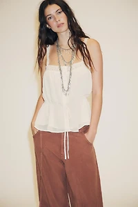 TOP GEORGETTE DENTELLE