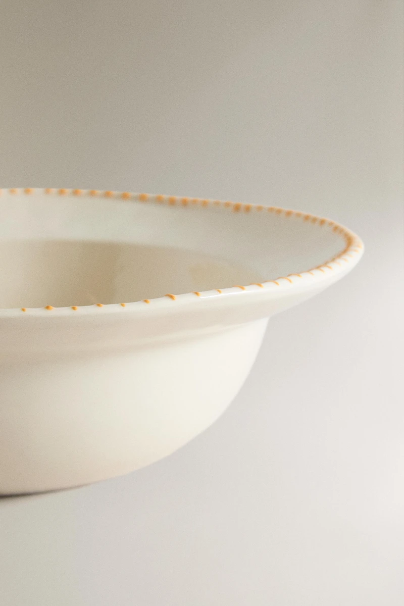 FISH EARTHENWARE SALAD BOWL