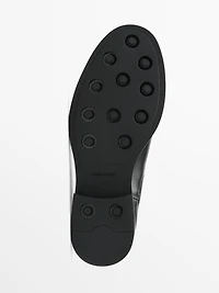 Bottines nappa élastiques