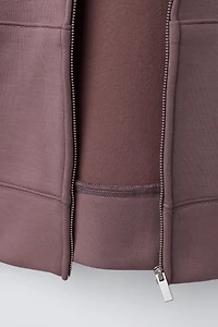 BALLET MODAL ZIP SWEATSHIRT
