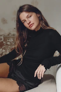 PLAIN T-SHIRT WITH LYOCELL