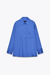 CHEMISE RAYÉE OVERSIZE ZW COLLECTION