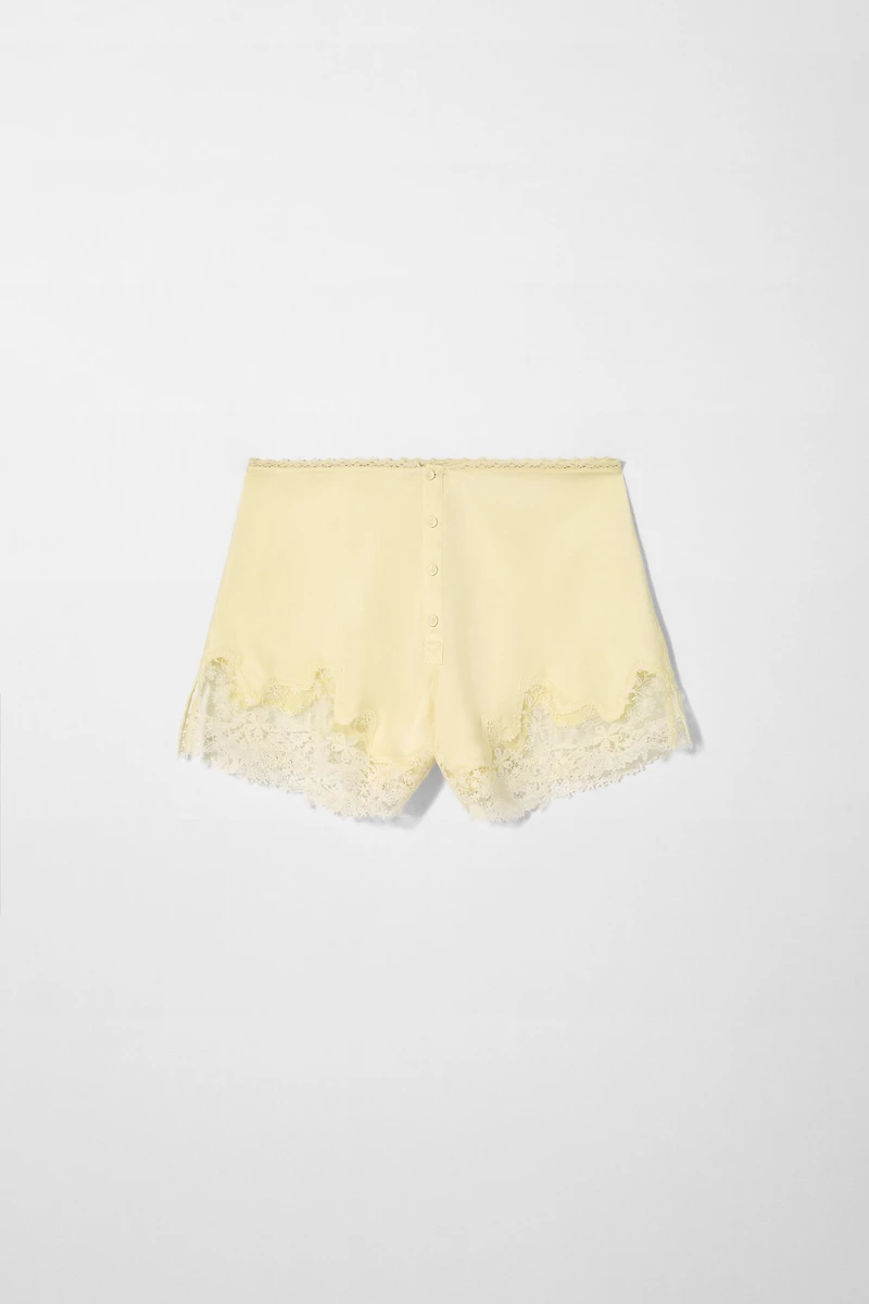 SHORT STYLE LINGERIE EN SOIE KATE MOSS X ZARA