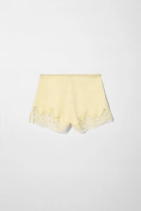 SHORT STYLE LINGERIE EN SOIE KATE MOSS X ZARA