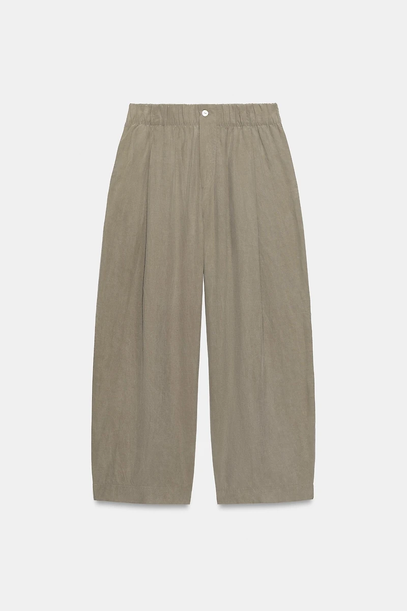 FLOWY ANKLE PANTS