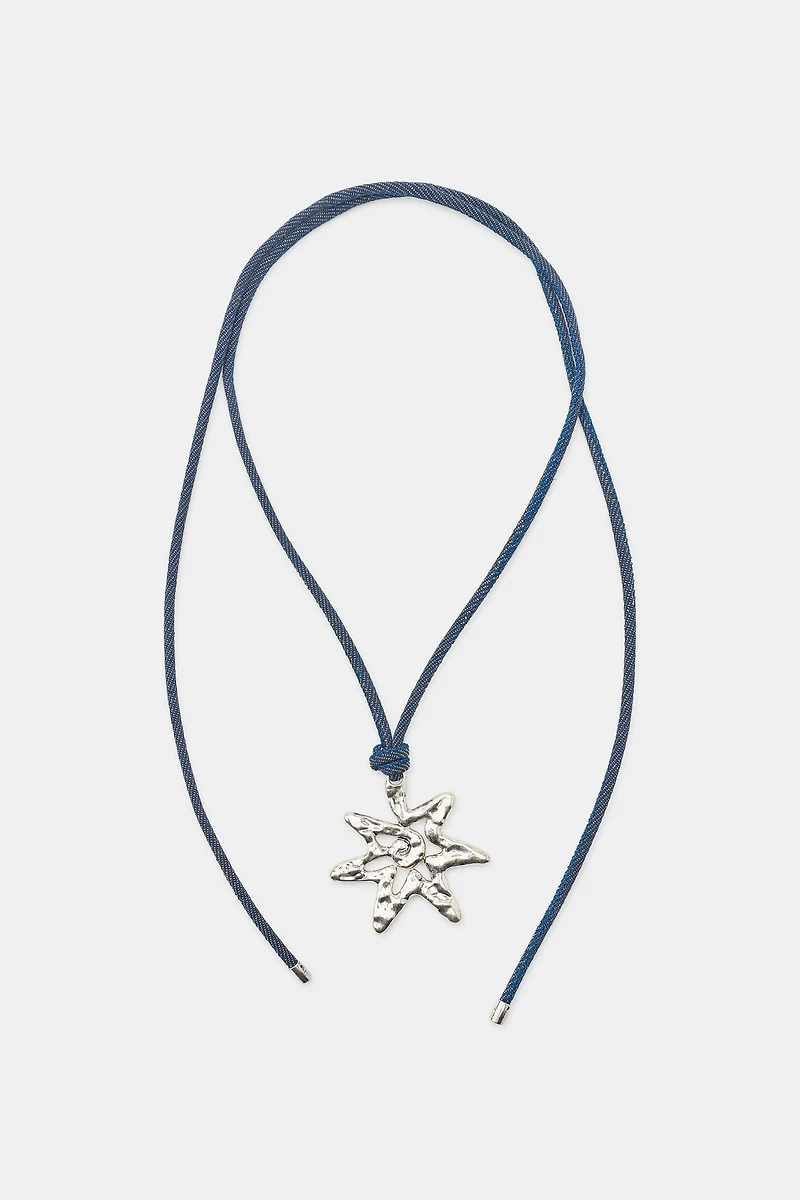 COLLIER CORDON ÉTOILE