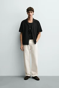 TEXTURED WEAVE SHIRT