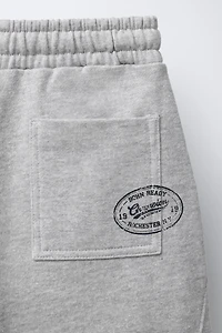 CHAMPION ® X ZARA BALLOON PLUSH PANTS