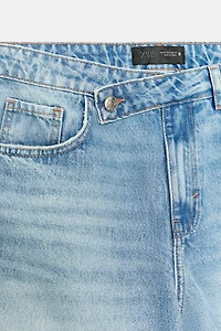 SHORT Z1975 DENIM À TAILLE CROISÉE