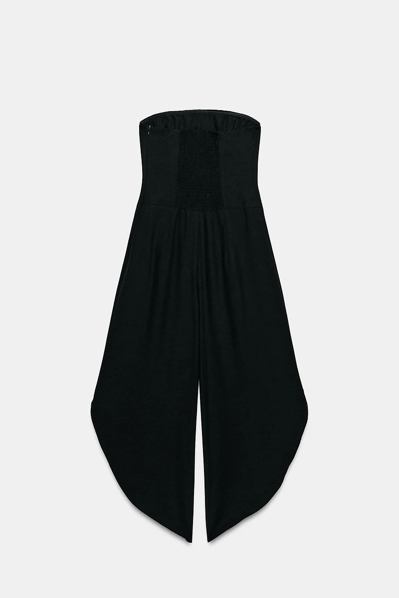 MIDI STRAPLESS JUMPSUIT
