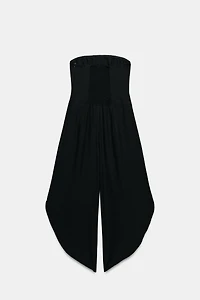 MIDI STRAPLESS JUMPSUIT