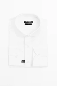 Slim fit 100% cotton shirt
