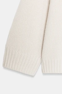PULL OVERSIZE LAINE ET CACHEMIRE