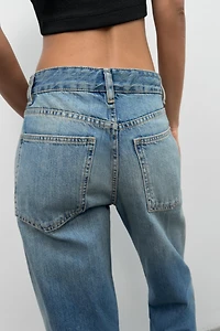 JEAN TRF WIDE LEG TAILLE HAUTE