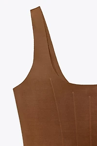 POLYAMIDE BLEND SHAPING DRESS