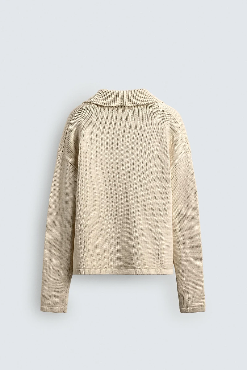 POLO EN MAILLE DE COTON