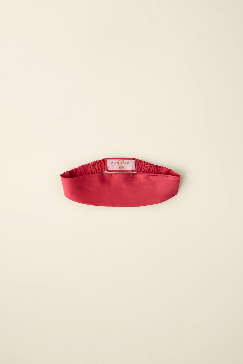 ELASTIC HEADBAND CREATED BY CARAMEL LONDON X ZARA