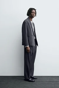 DOUBLE BREASTED SUIT BLAZER