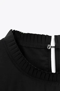 ZW COLLECTION EMBROIDERED SHORT DRESS