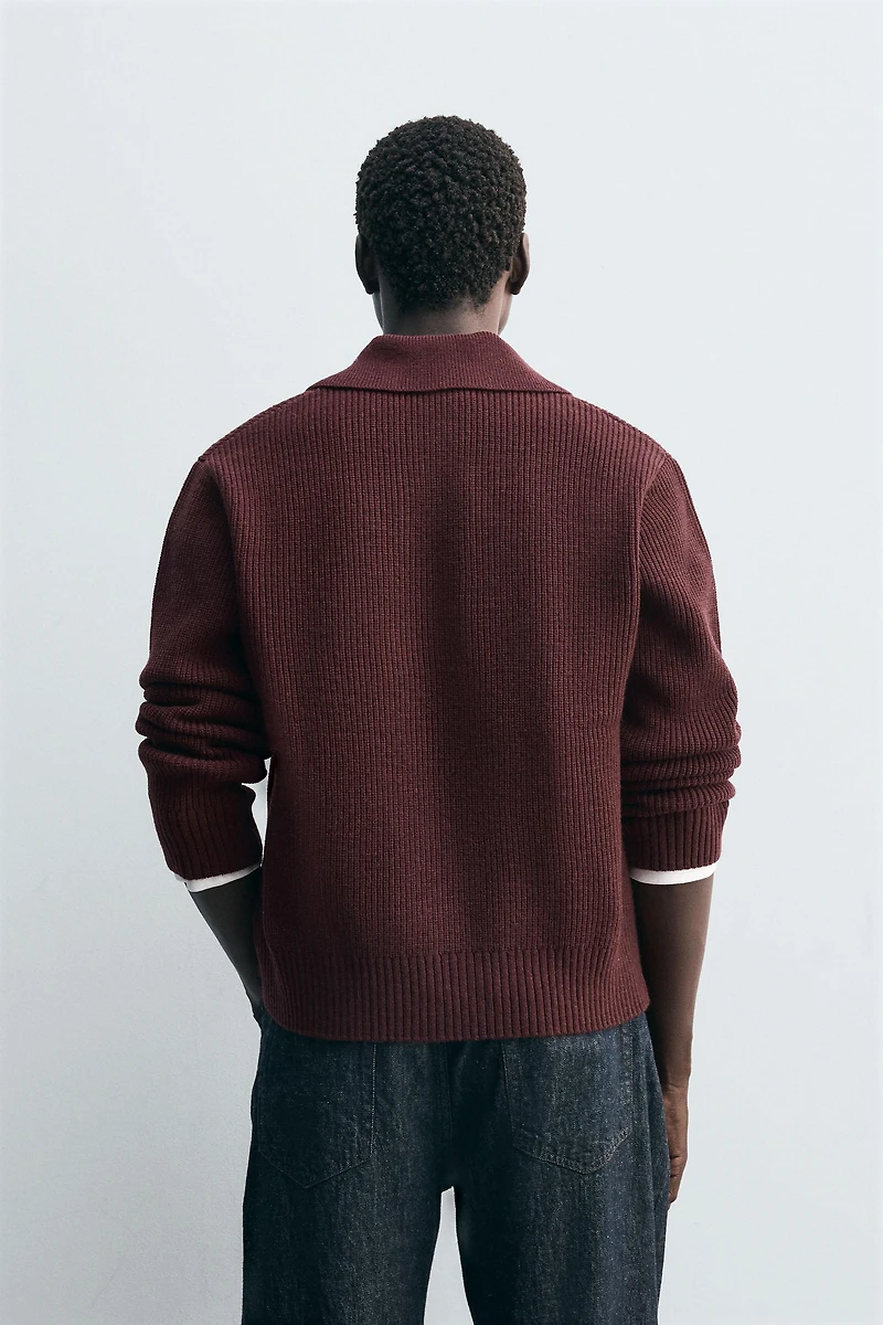 POLO EN MAILLE PERLÉE