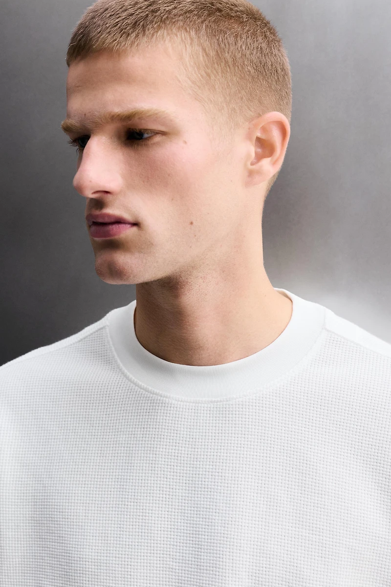 WAFFLE TRAINING CREWNECK SWEATSHIRT